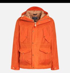 MANIFATTURA CECCARELLI Blousons & Manteaux | Fisherman Parka Orange