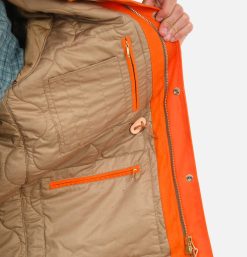 MANIFATTURA CECCARELLI Blousons & Manteaux | Fisherman Parka Orange