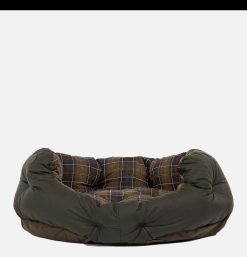 BARBOUR Maison | 35In Luxury Dog Bed Tartan