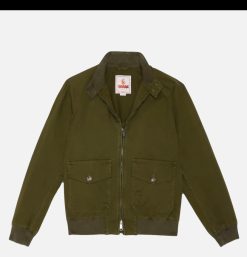 BARACUTA Blousons & Manteaux | Veste G9 Gabardine Olive