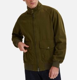 BARACUTA Blousons & Manteaux | Veste G9 Gabardine Olive