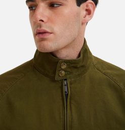 BARACUTA Blousons & Manteaux | Veste G9 Gabardine Olive