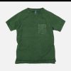 GOOD ON T-Shirts | Heavy Raglan Pocket Tee Dark Green