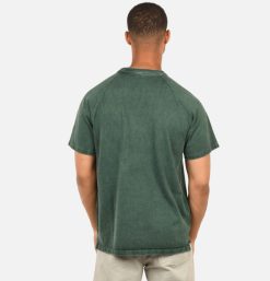 GOOD ON T-Shirts | Heavy Raglan Pocket Tee Dark Green