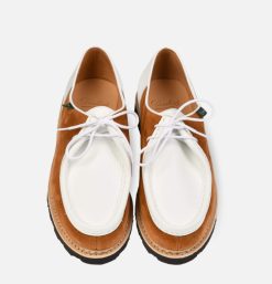 PARABOOT Chaussures | Chaussures Michael Marche Blanc Whisky