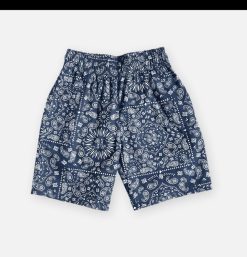 COOKMAN Shorts | Chef Short Paisley Navy