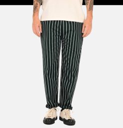 COOKMAN Pantalons | Chef Pant Stripe Green