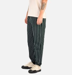 COOKMAN Pantalons | Chef Pant Stripe Green