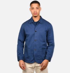 PORTUGUESE FLANNEL Blousons & Manteaux | Veste Labura Blue