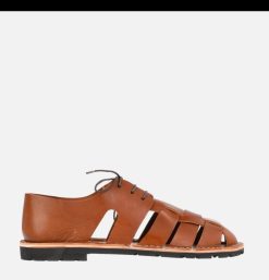 STEVE MONO Sandales | Artisanal Sandal Shoe Chocolate