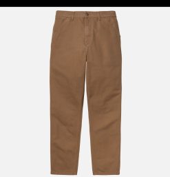 CARHARTT WIP Chinos | Single Knee Hamilton Brown