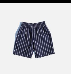 COOKMAN Shorts | Chef Short Stripe Navy