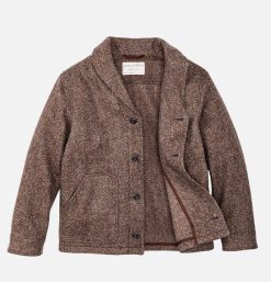 FILSON Blousons & Manteaux | Veste Decatur Island En Laine Marron