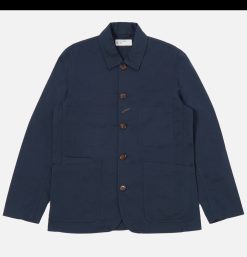 UNIVERSAL WORKS Blousons & Manteaux | Bakers Jacket Twill Navy