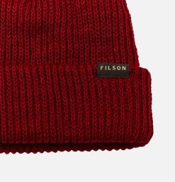 FILSON Gants Bonnets Echarpes | Watch Cap Ballard Wool Red