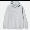 CARHARTT WIP Sweats & Polaires | Sweat Hooded Chase Ash Grey Heather