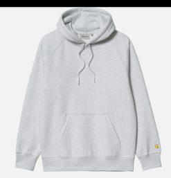 CARHARTT WIP Sweats & Polaires | Sweat Hooded Chase Ash Grey Heather