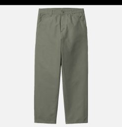 CARHARTT WIP Chinos | Single Knee Pant Smoke Green