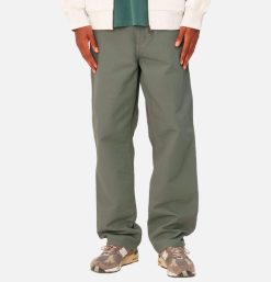 CARHARTT WIP Chinos | Single Knee Pant Smoke Green