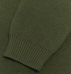 NITTO KNITWEAR Pulls & Cardigans | Gilet Youri Coton Green