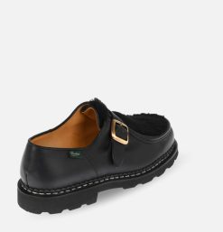 PARABOOT Chaussures | Chaussures Michael Bride Lis Noir Lapin