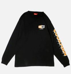 COOKMAN T-Shirts | Tee Shirt Long Sleeve Skating Black