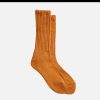 ROTOTO Chaussettes | Chaussettes Loose Pile Orange