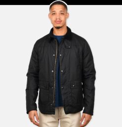 BARBOUR Blousons & Manteaux | Veste Reelin Wax Navy