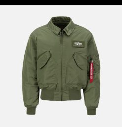 ALPHA INDUSTRIES Blousons & Manteaux | Veste Cwu 45 Jacket Sage Green