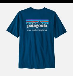 PATAGONIA T-Shirts | P6 Mission Tee Lagom Blue