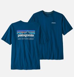 PATAGONIA T-Shirts | P6 Mission Tee Lagom Blue