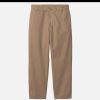 CARHARTT WIP Chinos | Calder Pant Twill Leather