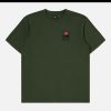 EDWIN T-Shirts | Sunset Mt Fuji T-Shirt Green