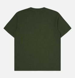 EDWIN T-Shirts | Sunset Mt Fuji T-Shirt Green