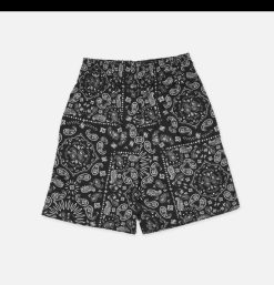 COOKMAN Shorts | Chef Short Paisley Black