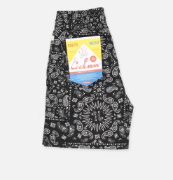 COOKMAN Shorts | Chef Short Paisley Black