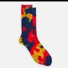 ROTOTO Chaussettes | Chaussettes Tie Dye Formal Rouge