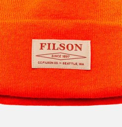 FILSON Gants Bonnets Echarpes | Ballard Watch Cap Blaze