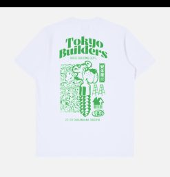 EDWIN T-Shirts | Tokyo Builders Tee White