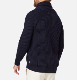 PEREGRINE Pulls & Cardigans | Wilkinson Cardigan Wool Navy