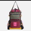 TOPO DESIGNS Sacs A Dos | River Bag Olive Burgundy