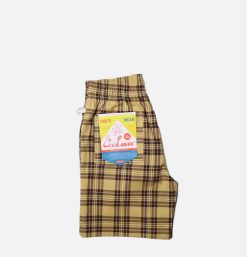 COOKMAN Shorts | Chef Short Tartan Beige