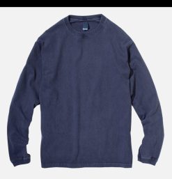 GOOD ON T-Shirts | Long Sleeve Crew Navy