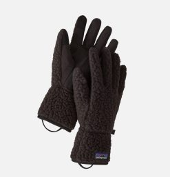 PATAGONIA ACCESSORIES Gants Bonnets Echarpes | Gant Retro Pile Black