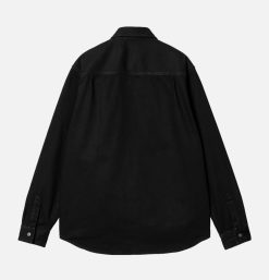 CARHARTT WIP Blousons & Manteaux | Veste Manny Shirt Black Rinsed