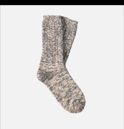 THUNDERS LOVE Chaussettes | Chaussettes Flamme Grey