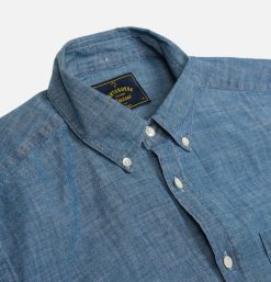 PORTUGUESE FLANNEL Chemises & Polos | Chemise Chambray Ss Blue