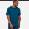 PATAGONIA T-Shirts | P6 Logo T-Shirt Wavy Blue