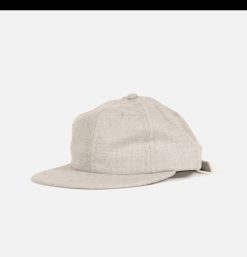 LITE YEAR Chapeaux & Casquettes | Wool Serge 6 Panel Cap Grey