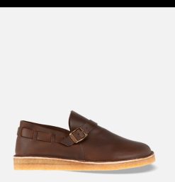 YOGI FOOTWEAR Chaussures | Chaussures Corso Buckle Monk Brown